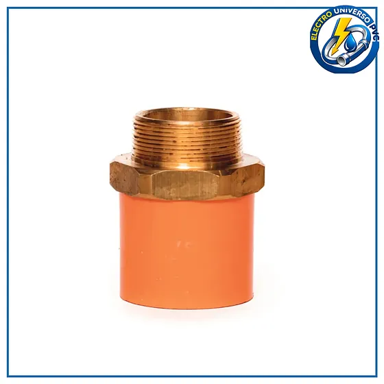Adaptador Macho Rosca Metal Blazemaster