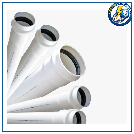 Tubo PVC con Junta de Goma